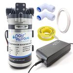 Noir Aqua RO Booster Pump Motor 100 GPD Heavy Duty Diaphragm Motor + 24v DC SMPS Power Supply, 100% Copper Winding, 2 Year Warranty, Suitable for All Water Purifiers, Diaphragm Booster Pump