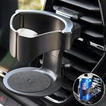 Cup Holder for Car, Cup Holder Expander for Car Air Vents, Suitable for Cars and Trucks with Horizontal Blade Vents (1PCS)