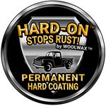 HARD-ON by woolwax™ 1 Gallon Pail Auto Truck Undercoating Permanent Black Water Based Corrosion Inhibitor Coating One Time Application Non-Rubber Stops Rust Chip Guard Sound Deadener Solvent Free