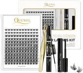 QUEWEL DIY Eyelash Extensions Kit, 