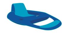 SwimWays Spring Float Recliner - Blue/Teal