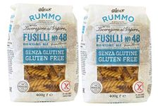 Gluten Free Fusilli Pasta Rummo - 2 Packages x 400 gr