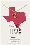 Lucky Feather Texas Shaped State Ne