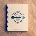 TrainRite Workout & Fitness Journal - MUSCLES + MASCARA (An Exercise Log Book)