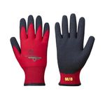 Superior Winter Work Gloves - Fleece-Lined with Black Tight Grip Palms (Cold Temperatures) SNTAPVC – Size Medium