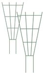 Panacea 89635 Green Fan Pot Trellises, 36" H, Pack of 2