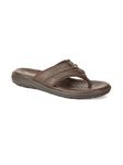 Hush Puppies Men's Charles Thong Brown Slippers - 11 UK (8744507)