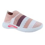 Aedee Women Running Shoes | Slip-on Lightweight, Casual Shoes for Sports, Ideal for Outdoor, Walking Sneakers (Peach)-4