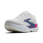 Brooks Women’s Ghost Max 3 Neutral Running & Walking Shoe - White/Moonlight/Pink - 8 Medium