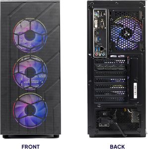 GTR Gaming PC – Ryzen 5, RX 7600 Graphics Desktop Computer