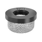 Stainless Steel Mesh Strainer, 3/4"-14 Aerator Screen, Compatible with Livewell Pump, Industrial Plumbing Inline, Garden Washers, and Baitwell, Enhancing Filtering and Aeration