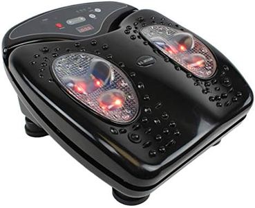 Daiwa Felicity Foot Massager with Heat - Electric Foot Massagers for Plantar Fasciitis, Circulation, & Neuropathy - Multi Function Shiatsu Calf, Thigh & Leg Massage, FSA/HSA Eligible