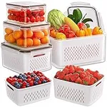 5-Pack Fruit Storage Containers for