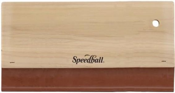 Speedball 11094492 Nitrile Fabric/Craft Squeegee 10in, Multi-Colour, 10