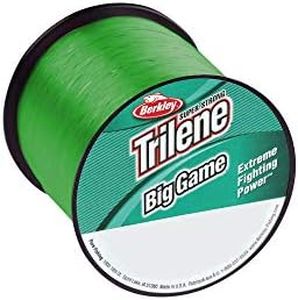 Berkley Trilene® Big Game™, Green, 15lb | 6.8kg, 900yd | 822m Monofilament Fishing Line, Suitable for Saltwater and Freshwater Environments,Coastal Brown