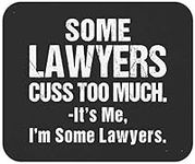 Lawyer Mousepad Law Attorney 9" Mou