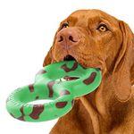 Goughnuts - Virtually Indestructible Dog Pull Toy for Tug of War with Large Dogs 30-70 Pounds with - TuG Original Green - Natural Durable Rubber for Aggressive Chewer