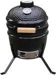 Kamado 13" Ceramic Mini BBQ Grill Smoker Egg Charcoal Cooking Oven