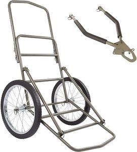 THUNDERBAY Folding Deer Game Cart, Heavy Duty Big Game Deer Hauler Cart 750lbs Capacity for Luggage Firewood Deer Animal