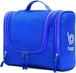 Bago Travel Toiletry Bag for Women and Men - Large Waterproof Hanging Large Toiletry Bag for Bathroom and Travel Bag for Toiletries Organizer -Travel Makeup Bag,Deepblue, X-Large, Luggage