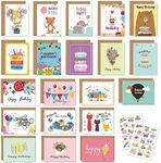 SYTHAK 20PCS Birthday Cards Assortm