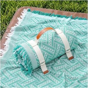 2 in 1 Extra Large Boho Beach Blanket Towel Giant Woven Outdoor Rug Picnic Mat Camping Gear Cruise Essential 2026 Summer Vacation Must Have Travel Accessories Costa Rica Bahamas Hawaii Trip Stuff