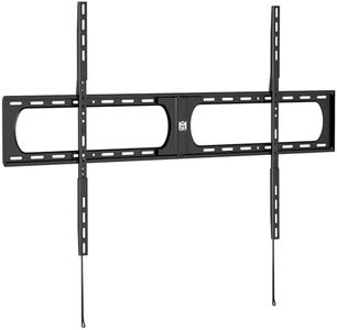 Mount-It! Heavy-Duty Fixed TV Wall Mount for 98–140 Inch TVs, 275 lb Capacity, Ultra-Low 1.3″ Profile, 4× Load Tested Steel Bracket, Max VESA 1200×800