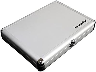 Imperial Aluminium Racket Case (Silver) - Racket Case for Table Tennis Bats | TT-Special - Schütt Table Tennis