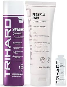 TRIHARD Swimmers Shampoo Extra Boost + Pre & Post Swim Conditioner | Chlorine And Hair Solutions | Swimming Two-In-One Duo