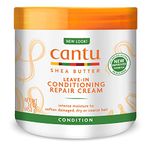 Cantu Shea Butter Leave-In Conditioning Repair Cream, 16 Ounce (Pack of 3)