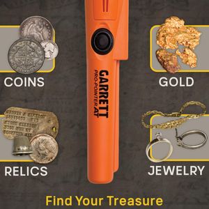 Garrett ACE 400 Metal Detector with Waterproof Coil, Pro-Pointer, Carry Bag