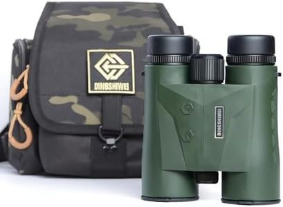 Rangefinder Binoculars 10x42mm HD Laser Binoculars 2624 Yards Long Range, Ultra Clear View, 0.15s Fast ±0.5m Accuracy IP65 Waterproof for Hunting, Golf, Bird Watching, Outdoor, Green