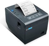 ATPOS AT-302 80mm (3 Inches) Direct Thermal Printer | Auto Cutter | ESC/POS Print Billing Invoice (USB+LAN)