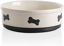 Sweejar Dog Bowl with Bone Pattern,