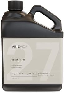 VINEVIDA [128oz] Coconut Cream Fragrance Oil for Candle Making - Made in USA Candle Scents for Candle Making - Natural Candle Fragrance Oil - Scents for Soap Making