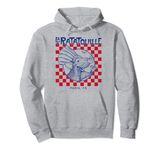 Disney Pixar Ratatouille Remy Checkered Poster Pullover Hoodie