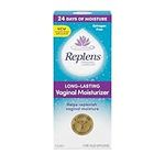 Replens Long-Lasting Vaginal Moisturizer and Lubricant, 8 Applications, 6.7 g (Packaging may Vary)