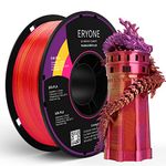 ERYONE Silk PLA Filament 1.75mm, 3D Printer Filament Silk PLA +/-0.03mm, 1KG Spool, Silk Red Gold Purple