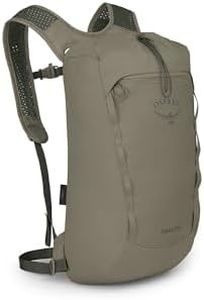 Osprey Daylite Cinch Pack - Simple Durable Versatile Top Cinch Daypack - Concrete Tan O/S