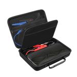 Canboc Hard Carrying Case for Halo Bolt Ultimate 2.0/ Halo Bolt Ultimate 55500/ Halo Bolt Air+ 1750 Portable Vehicle Jump Starter, Mesh Pocket fit Jump Cables, AC Outlet, Charger, Black