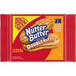 Nutter Butter Double Nutty Peanut Butter Sandwich Cookies, 1 Pack (15.27 Oz.), 1Count