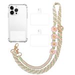 BERITNI Phone Lanyard, Crossbody Cell Phone Lanyard, Adjustable Gear Beast Phone Holder, Universal Phone Chain Strap for Women Girls, Pink