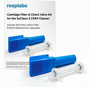 resplabs Cartridge Filter and Check Valve Kit Replacement for the SoClean 2 CPAP Cleaning Device