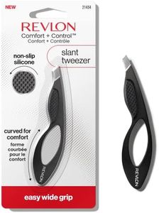 Revlon Revlon Comfort and Control Tweezer, Easy to Use Eyebrow Tool with Wide Grip, 1 count