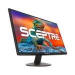 Sceptre E225W-19203R 22" Ultra Thin 75Hz 1080p LED Monitor 2X HDMI VGA Build-in Speakers, Metallic Black 2018