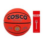 Cosco Hi-Grip Basket Balls, Size 7 (Orange)