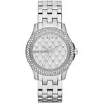 Armani Exchange Watch for Women, Three Hand Movement, 36 mm Silver Stainless Steel Case with a Stainless Steel Strap, AX5215