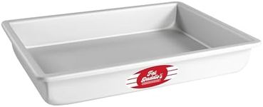 Fat Daddio's POB-9133 Anodized Aluminum Sheet Cake Pan, 9 x 13 x 3 Inch