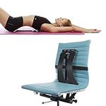 just be... 3 in 1 Back Support Posture Corrector Muscle Stretcher can ease pain, give relief and target stiffness with removable cushion Floor or Chair use - Black