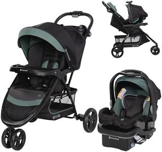 Baby Trend EZ Ride SE Travel System with Secure-Lift Infant Car Seat, Dash Sage